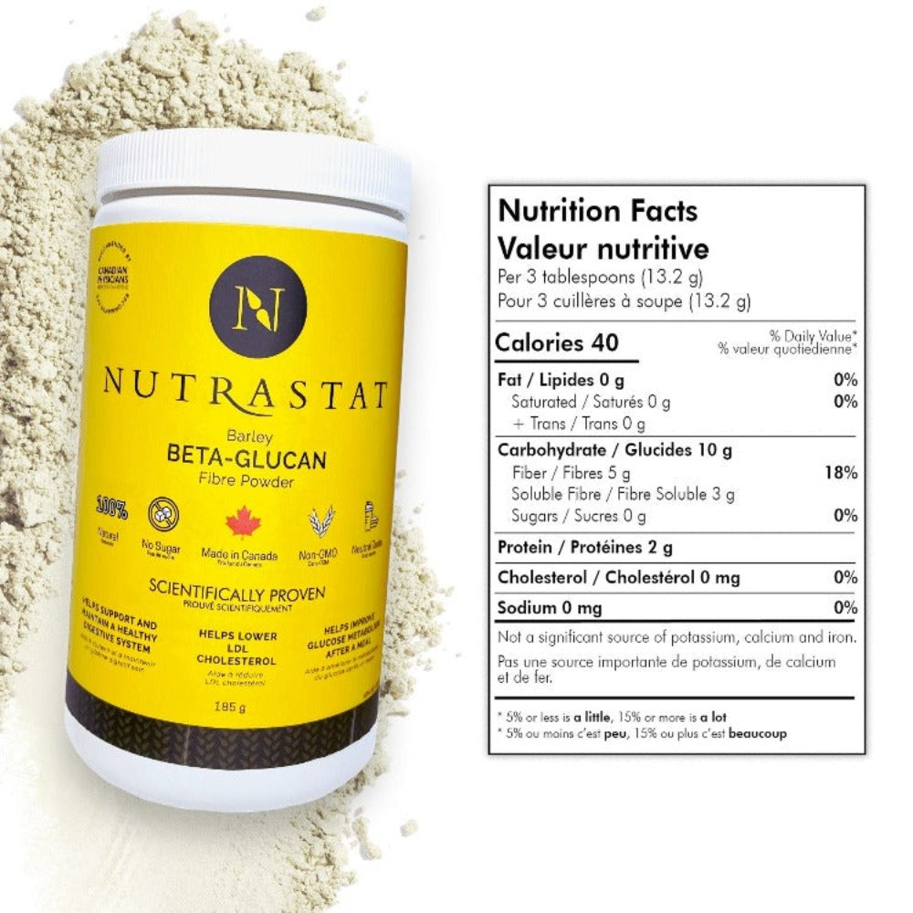 NutraStat Barley-Beta Glucan Fibre Supplement